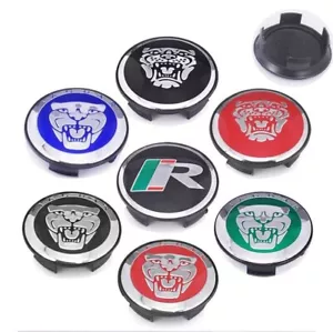 4x Wheel Center Cap 59mm Hub Caps XJ XJR XK XF XEL F X S Type Growler 8 Colours - Picture 1 of 16