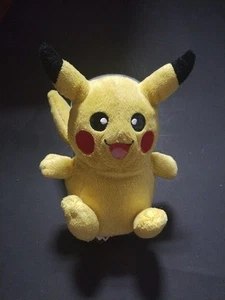 Vintage Pokemon Pikachu Plush Yellow Nintendo Classic Stuffed Animal - Picture 1 of 7