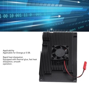 Aluminium Alloy Case With Cooling Fan Efficient Heat Dissipation Metal Pro IDM - Photo 1/12