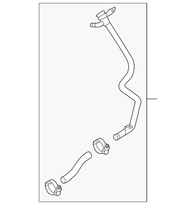 Cuello de llenado de tanque de combustible Land-Rover genuino LR095804 Foto 1 de 2