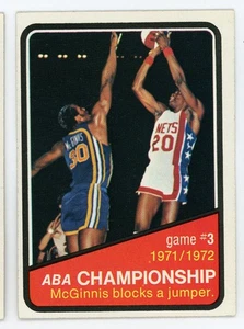 1972-73 Topps ABA Championship #243 George McGinnis Ex-Mt - Bild 1 von 1