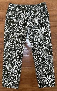 Kate Spade 'Live Colorfully' Patterned Pants Trousers Women’s Size 2 - Picture 1 of 5