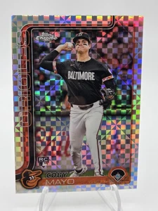 Coby Mayo Rookie X-Fractor 2025 Topps Chrome #120 RC Orioles XFractor - Bild 1 von 4