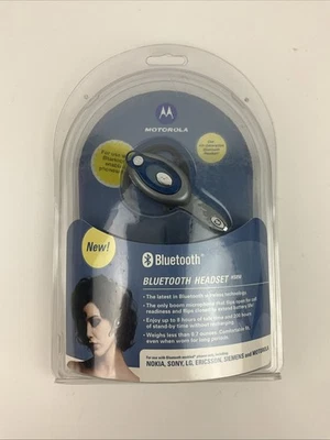 Motorola HS850 Bluetooth Headset Gray 98656H - Image 1 of 3