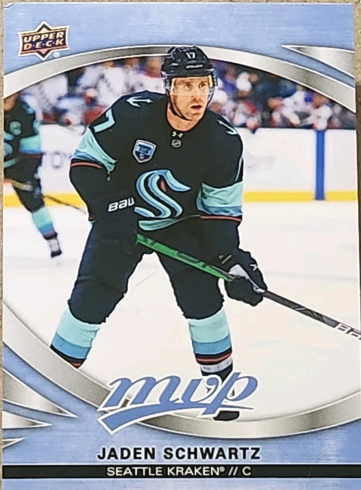 2023-24 Upper Deck MVP Hockey #55 -  Jaden Schwartz  - Seattle  Kraken 🏒🥅 - Image 1 of 2