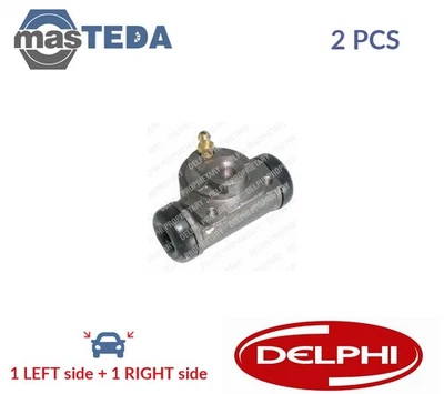 LW21685 DRUM WHEEL BRAKE CYLINDER PAIR REAR DELPHI 2PCS FOR RENAULT 18,ESPACE I - Image 1 of 4