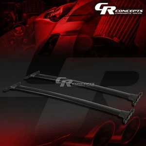 PAR NEGRO ALUMINIO ESTILO OE BARRA TRANSVERSAL PARA 08-13 HIGHLANDER - Imagen 1 de 5