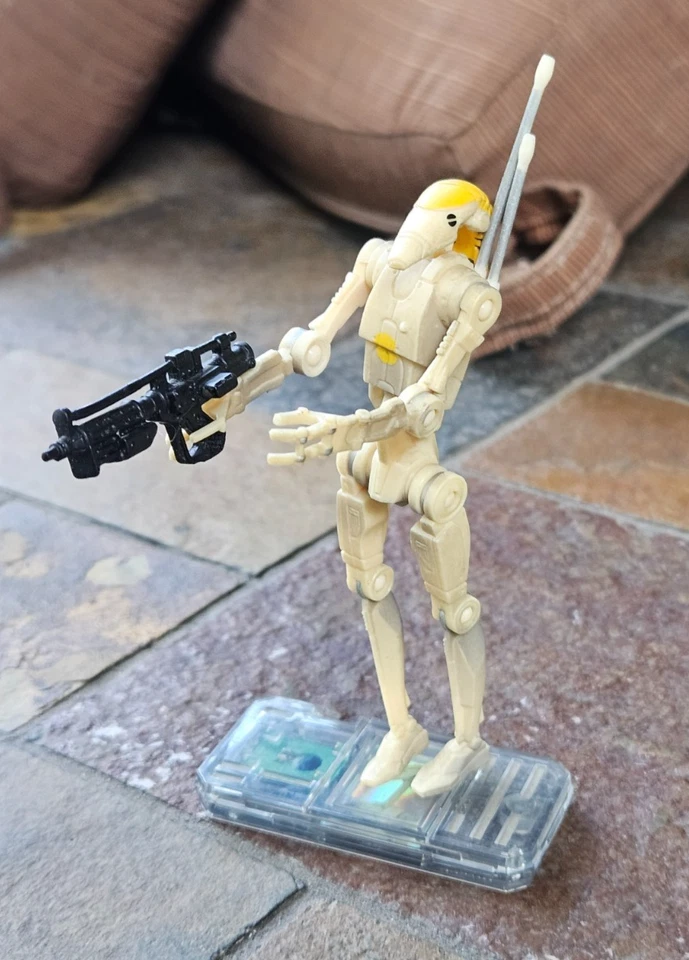 Star Wars Episode 1 OOM-9 Battle Droid Commander 3.75" Figure 1998 Hasbro - Image 1 of 4