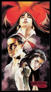 1995 Topps Vampirella Gallery The Mystery Walk - 3rd of #4 NON_SPORT CARD - Picture 1 of 2