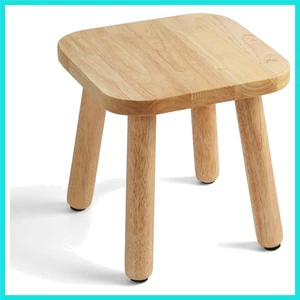 Massivholz Tritthocker 9,3" - 300 Pfund Kapazität Pflanzenständer Indoor, kleine Hocker... - Bild 1 von 8