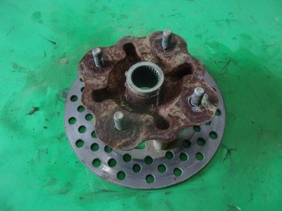 Yamaha Kodiak 450 IRS 2005 4x4 buje delantero con rotor Foto 1 de 2