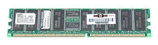 SAMSUNG M312L3310DT0-CB0Q0  256MB DDR CL2.5 ECC PAIR - Image 1 of 1