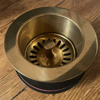 Mountain Plumbing Products Metal Disposer Flange With Strainer MT207/ULB BRASS - Image 1 of 4