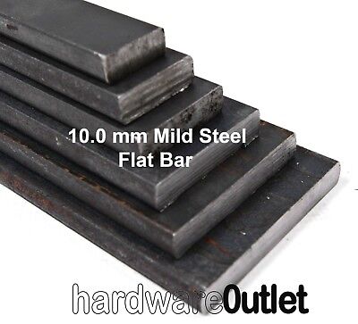 XMILD STEEL 10mm Thick FLAT BAR Sheet Plate • 14.23£