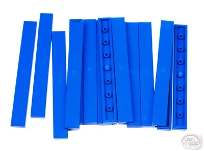 LEGO Classic - Bolsa de 3 buck - 15-ea, 1 x 8 azulejos - Azul - Nuevo - (4162) Foto 1 de 4