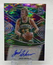 Jack Sigma 2020-21 Panini Spectra Signatures Celestial Prizm #SIG-JSI Sonics /75