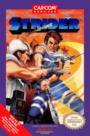 Strider BOX ART Original Nintendo NES Premium POSTER MADE IN USA - NES104