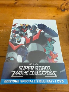 2 BLU-RAY+1 DVD SIGILLATO –GO NAGAI – SUPER ROBOT MOVIE COLLECTION 1 – MAZINGA - Foto 1 di 2