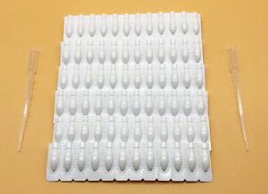 72 Empty Disposable Vaginal Plastic Suppository Moulds 2ml FREE Pipettes!