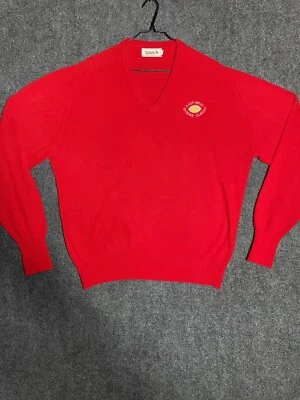VtG Sahara Casino Sweater vneck Las Vegas XL Men Red Shrine Classic Football - Image 1 of 4