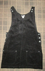 NY JEANS- LADIES SIZE 10-12 PINAFORE TUNIC DRESS A-LINE Vintage 80'S NEEDLECORD