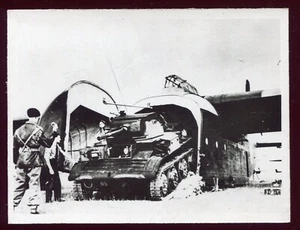 photo avion . l'aviation alliée. Planeur Hamilcar de la R.A.F. cliché P.P.L. - Imagen 1 de 2