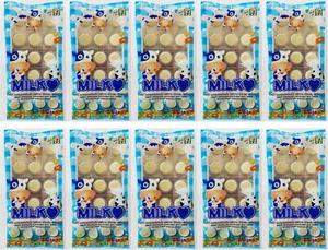 10 x Roscela Milk Tablet Candy Tasty Sweetened Flavoured Only at 7-11 (16.5g) - Picture 1 of 3