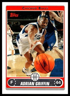 2006-07 Topps #203 Adrian Griffin Chicago Bulls - Image 1 of 2