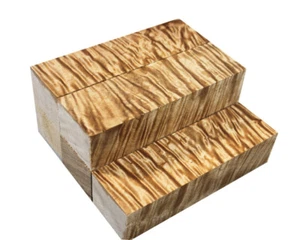 5A Ondulado Madera de Arce 127mmx40mmx40mm Tapones de Botella Giratorio Escalas en Blanco - Imagen 1 de 1
