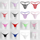 Men Sexy G-String Briefs Thong Lingerie Seamless Underwear T back Underpants 