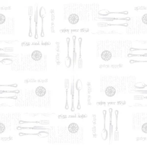 20 Tischdecke Elisabeth in Silber-Weiss aus Linclass® Airlaid 80 x 80 cm -Einweg - Bild 1 von 2