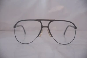 Vintage Carrera 5319 Vario Optyl Aviator Eyeglass Black Frame Only 60-16 Austria - Picture 1 of 14