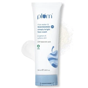Jabón facial ciruela 2 % niacinamida simplemente brillante 100 ml - Imagen 1 de 7