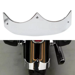 Rear Mudguard Tip Edge Trim Chrome For Harley Fat Boy FLSTF 89-06 - Picture 1 of 12