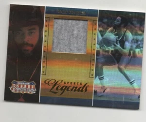 2007 DONRUSS AMERICANA - SPORTS LEGENDS MATERIALS - WALT FRAZIER 313/500 - Picture 1 of 2