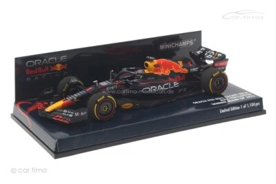 Rosso Bull Racing RB18 Vincitore Gp Miami 2022 Max Verstappen MINICHAMPS 1:43 - Immagine 1 di 2