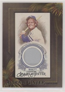2016 Topps Allen & Ginter's Mini Framed Relics George Brett #AGR-GB HOF