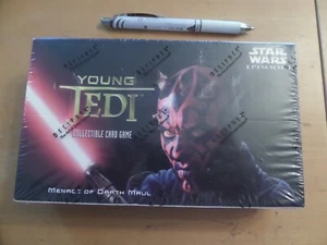 Young Jedi Menace of Darth Maul Star Wars Cards CCG FASC BBCE Sealed Box TCG - Picture 1 of 5