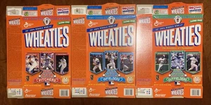 Cajas de cereales Wheaties desplegadas All-Star lanzadores, infielders y outfielders 1998 - Imagen 1 de 7
