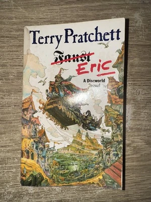 Terry Pratchett Saint Eric VGSF Eighth Edition Paperback 1993 Discworld Vintage - Image 1 of 4