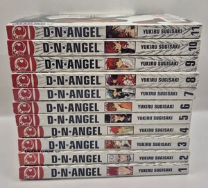 DN Angel Manga Book Lot Volumes 1-11 English Yukiru Sugisaki VGC Anime Fant/Rom - Picture 1 of 3