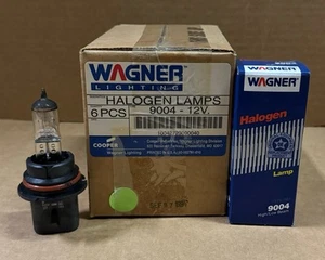 NOS Halogen Wagner 9004 High/Low Beam Bulb 12V 9004, Pack of 6 pcs. Made in USA - Picture 1 of 4