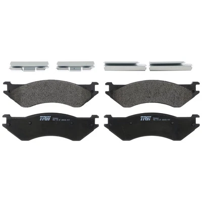 Front Disc Brake Pad Set for Dodge Ram 1500 2001 TRW Pro TRM0842 Foto 1 de 4