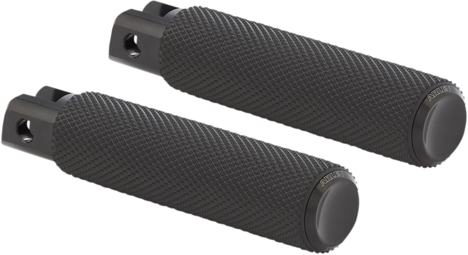 Clavija moleteada negra para pasajero FXDR 2018-2020 para Harley Softail Low Rider FXLR Foto 1 de 1