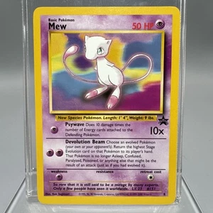 Pokémon Card - Mew (Non-Holo Rare) - PROMO 8 - NM - Promo - Picture 1 of 2