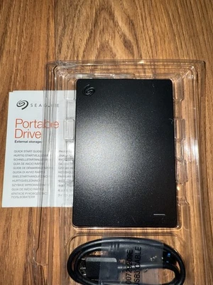 Seagate 2TB USB 3.0 External Hard Drive - Black - Image 1 of 2