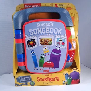 NEW Fisher-Price Storybots Songbook story bots song book Preschool Musical Toy - Picture 1 of 9