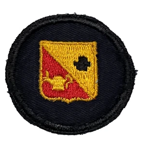 Original WWII US Army Ordnance Officer School OCS Twill Insignia Cap Badge Patch - Picture 1 of 2
