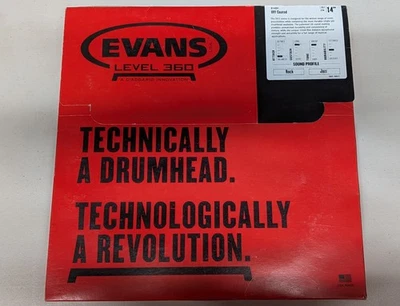 EVANS UV1 RECUBIERTO 14" DRUMBEAD NUEVO EN CAJA B14UV1 Foto 1 de 4