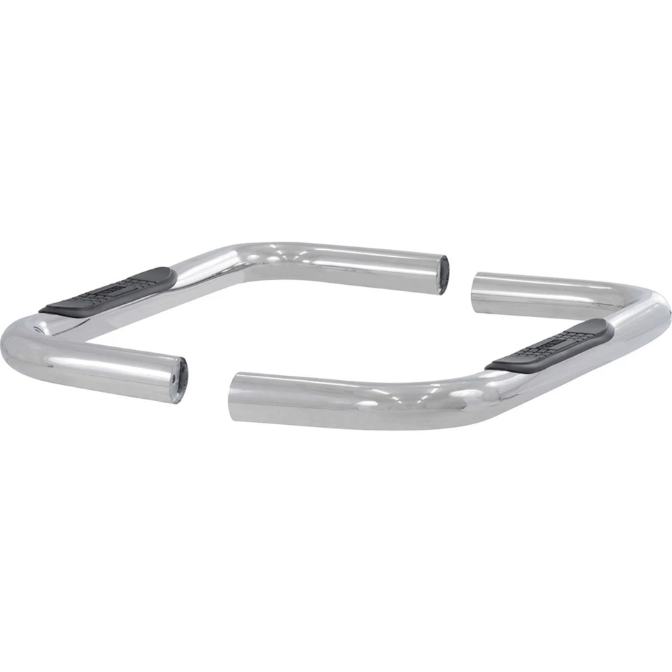 204036-2 Aries 3in Stainless Round Nerf Bars For Chevy / GMC Trucks Set of 2 Foto 1 de 1